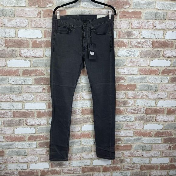 rag & bone fit 1 extra slim jeans in siclen - Picture 2 of 7